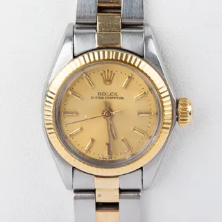 Rolex Oyster Date Stainless steel and gold