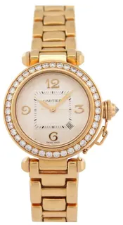 Cartier Pasha 2397 33mm or jaune 18k