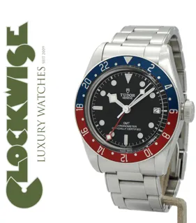 Tudor Black Bay GMT 79830RB 41mm Stainless steel Black