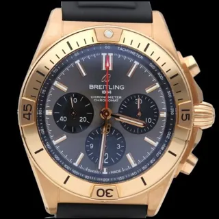 Breitling Chronomat B01 Rose gold Grey