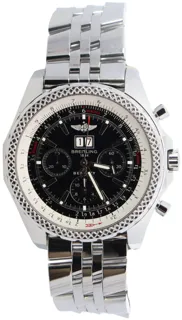 Breitling Bentley A44362 48mm Stainless steel Black