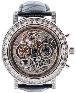 Breguet Classique 5238bb/10/9v6.dd00 40mm White gold Silver