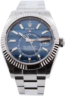 Rolex Sky-Dweller 336934 42mm Stainless steel Blue