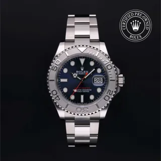 Rolex Yacht-Master 126622-0002 40mm Platinum and Stainless steel Blue