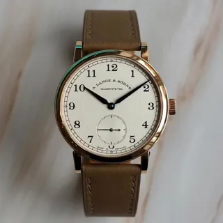 A. Lange & Söhne 1815 235.032 38.5mm Rose gold Silver