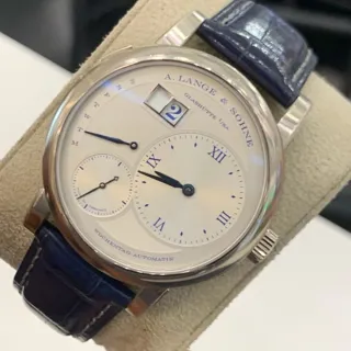 A. Lange & Söhne Lange 1 320.066 39mm White gold Silver