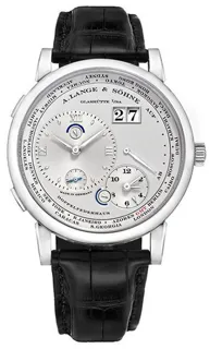 A. Lange & Söhne Lange 1 Time Zone 116.025 Platinum Silver