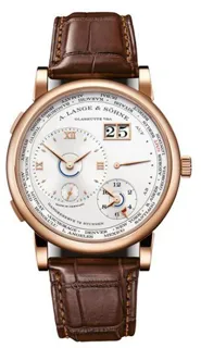 A. Lange & Söhne Lange 1 Time Zone 136.032 Rose gold Silver