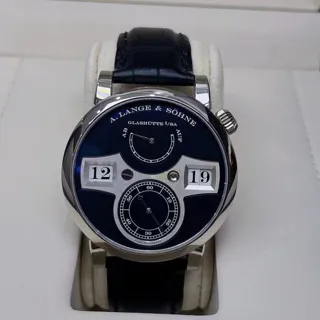 A. Lange & Söhne Lange Zeitwerk 140.029 42mm White gold Black