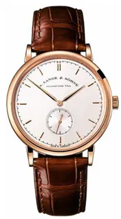 A. Lange & Söhne Saxonia 216.032 Rose gold Silver