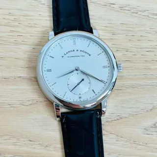 A. Lange & Söhne Saxonia 307.026 White gold