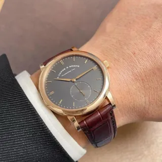 A. Lange & Söhne Saxonia 307.033 40mm Rose gold Gray