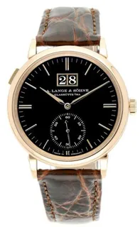 A. Lange & Söhne Saxonia LSLS3814AG 38mm Rose gold Black