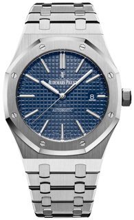 Audemars Piguet Royal Oak 15400ST.OO.1220ST.03 Stainless steel Blue