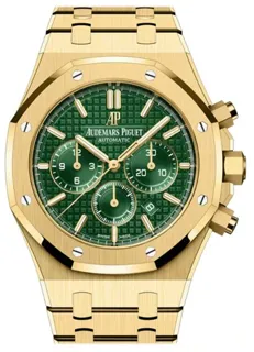 Audemars Piguet Royal Oak 26331BA.OO.1220BA.02 Yellow gold Green