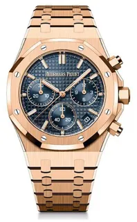 Audemars Piguet Royal Oak Selfwinding 26240OR.OO.1320OR.01 Rose gold Blue