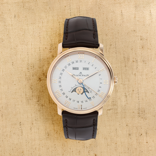 Blancpain Villeret 6654-3642-55B Red gold White