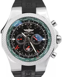 Breitling Bentley 49mm Stainless steel Black and Green