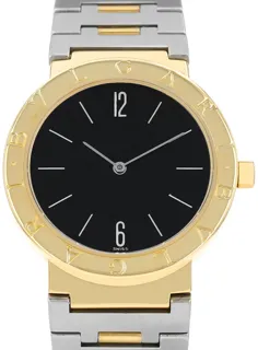 Bulgari Bulgari Bulgari A5012 Yellow gold and Stainless steel Black