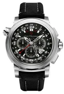 Carl F. Bucherer Patravi Stainless steel Black