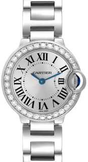 Cartier Ballon Bleu White gold Silver