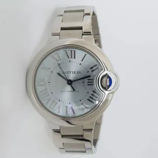 Cartier Ballon Bleu 33mm Stainless steel Blue