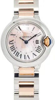 Cartier Ballon Bleu 3009/W6920034 28mm Stainless steel White