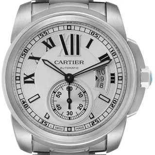 Cartier Calibre de Cartier 42mm Stainless steel Silver