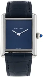 Cartier Must WSTA0055 Stainless steel Blue