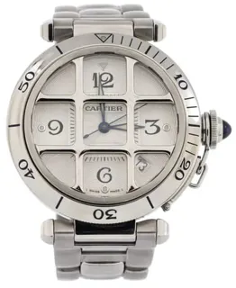 Cartier Pasha de Cartier 38mm Stainless steel Silver