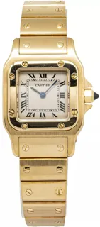 Cartier Santos de Cartier Galbée Yellow gold Cream