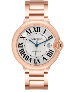 Cartier Ballon Bleu W69006Z2 Rose gold Silver