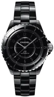 Chanel J12 Phantom H6185 Black ceramic Black