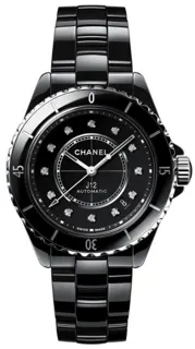 Chanel J12 H5702 Black ceramic Black