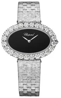 Chopard L'Heure du Diamant 10A376-1008 White gold Black