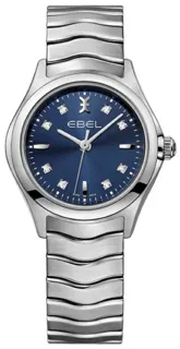 Ebel Wave 1216315 Stainless steel Blue