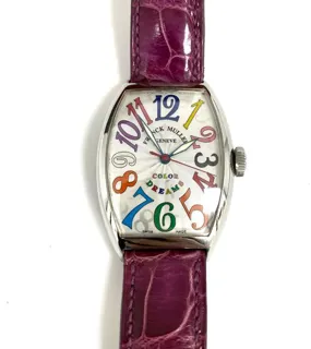 Franck Muller Color Dreams 5850 SC COL DRM 34.5mm Stainless steel Silver