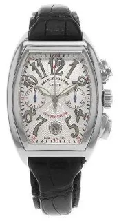 Franck Muller Conquistador 8002 cc Stainless steel Silver