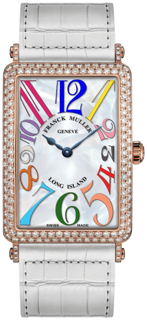 Franck Muller Long Island 952 QZ MOP COL DRM D Rose gold White