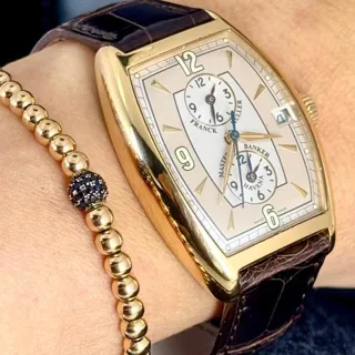 Franck Muller Master Banker 5850 MB HV Yellow gold Silver