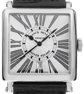 Franck Muller Master Square 6000KSC DT REL R AC 42mm Stainless steel Silver