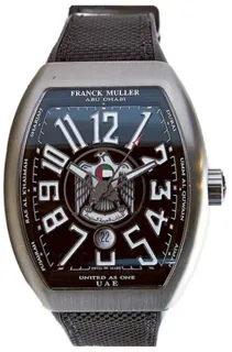 Franck Muller Vanguard V45 SC DT TT BR NR Titanium Black