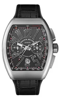 Franck Muller Vanguard V45CCDT Stainless steel Black