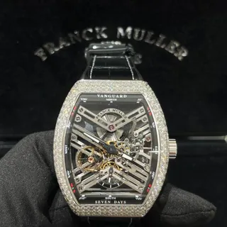 Franck Muller Vanguard V 45 S6 SQT D 45mm Stainless steel Skeletonized