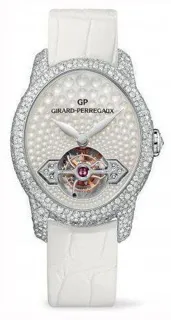 Girard-Perregaux Cat's Eye 18k white gold White