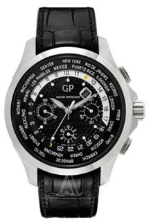 Girard-Perregaux Traveller Stainless steel Black