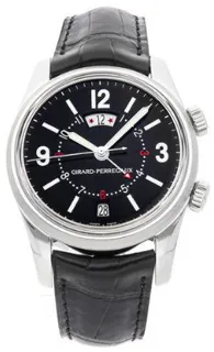 Girard-Perregaux Traveler Time Zone Alarm 49350.0.11.617 Stainless steel Black