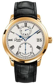 Glashütte Senator Chronometer 1-58-01-01-01-04 Rose gold Silver