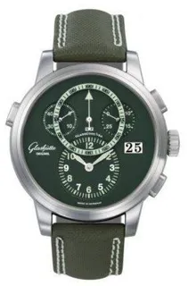 Glashütte Panonavigator Platinum Green