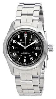 Hamilton Khaki Field H70455133 Stainless steel Black